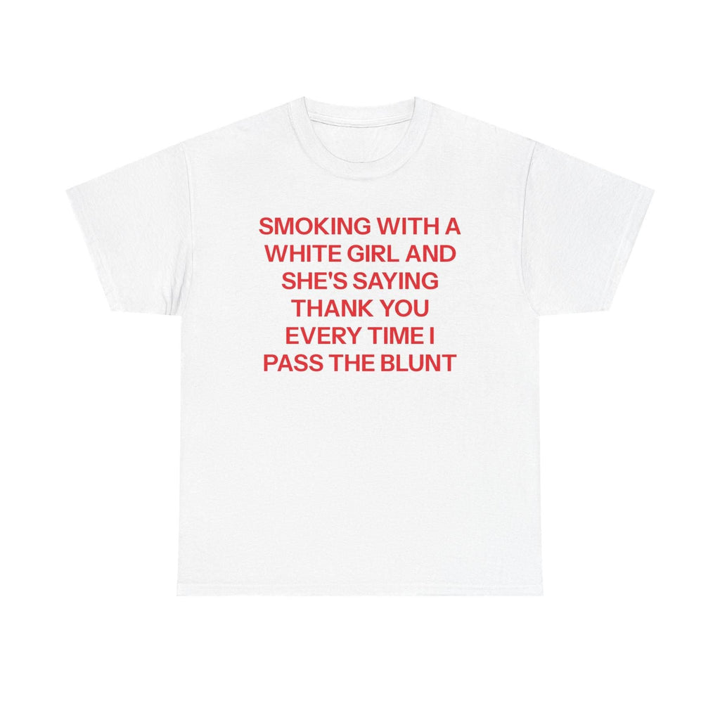 "She's Saying Thank You" T-Shirt - Funny Internet Meme Tee, Viral Humor Graphic Shirt