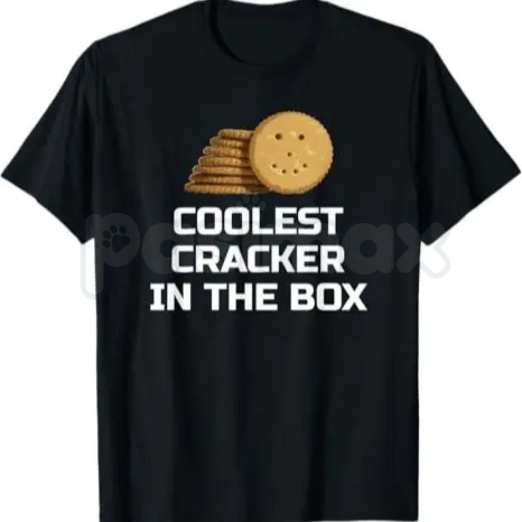 "Coolest Cracker In The Box" T-Shirt – Funny Self-Deprecating Graphic Tee, Remastered Heavy Cotton Witty Statement Top, Soft Lived-In Heavyweight Sarcastic Shirt, Made in USA