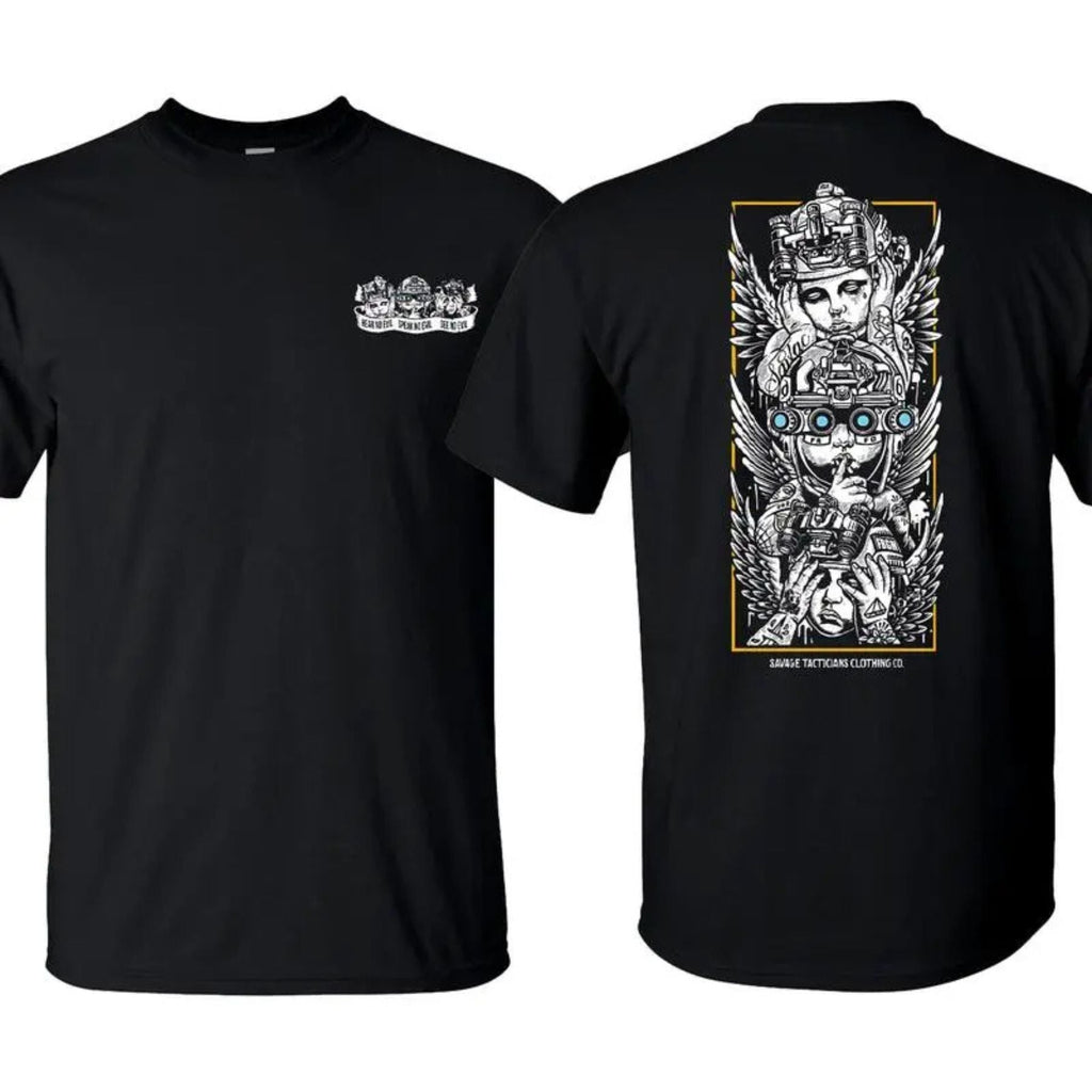 "Proverbial Maxim" T-Shirt - Tactical Army Military Men's Wear, Unisex Gun Shirt