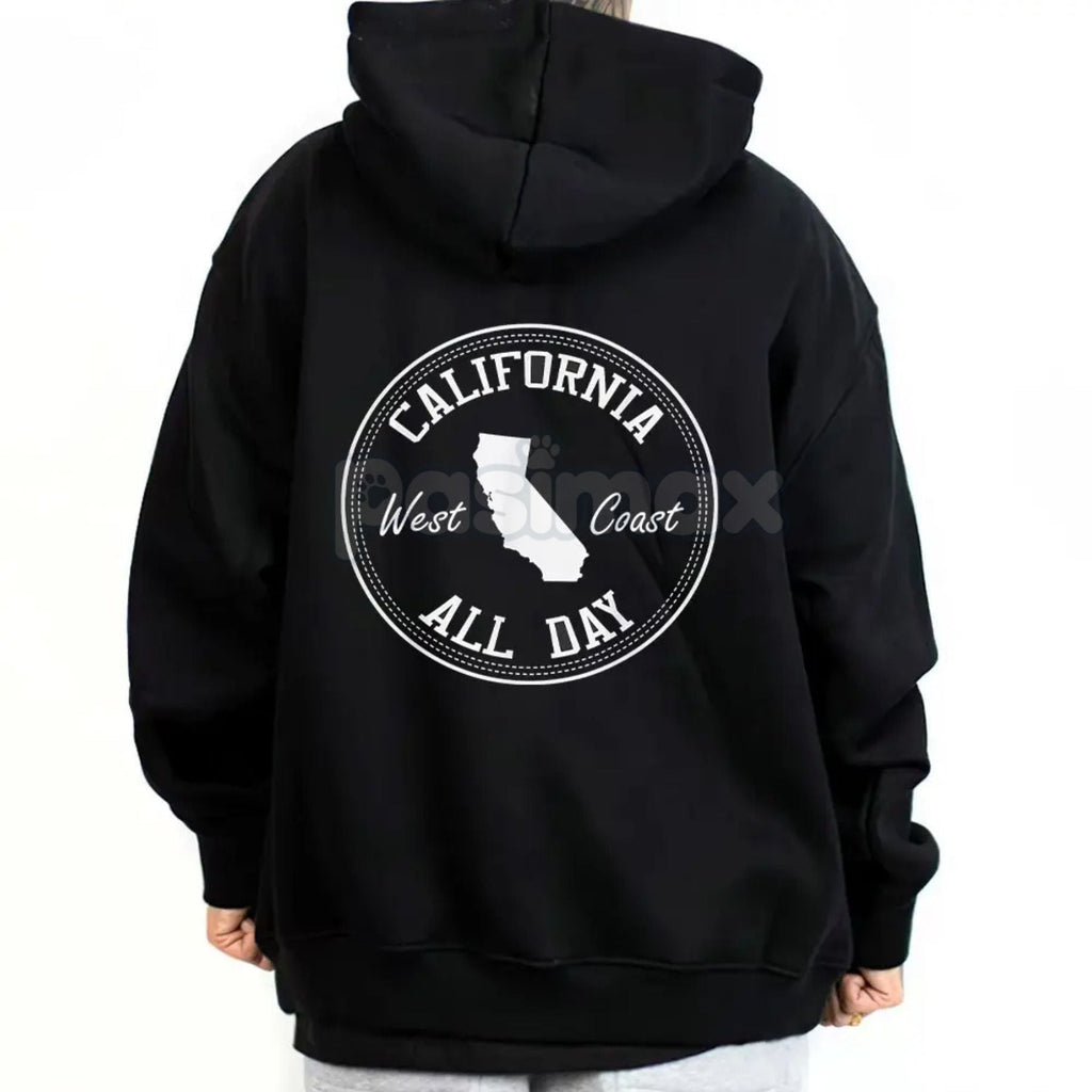 Cali Chicano Lowrider Oversized Graphic Hoodie – Medium Heavy Pullover, Unisex Streetwear Sweatshirt