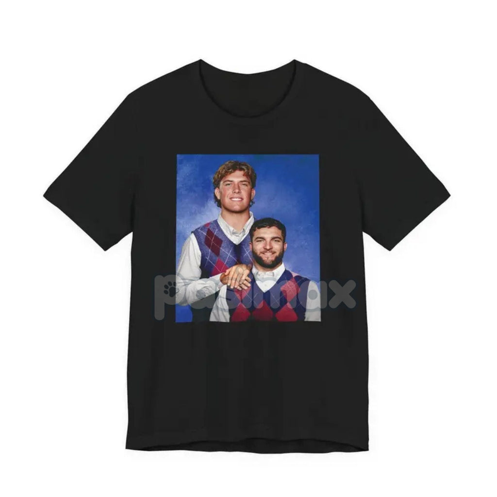 Jaxson and Cam Dynamic Duo Football T-Shirt - J Dart Player Tribute Tee, Fan Merch for Jaxson and Cam