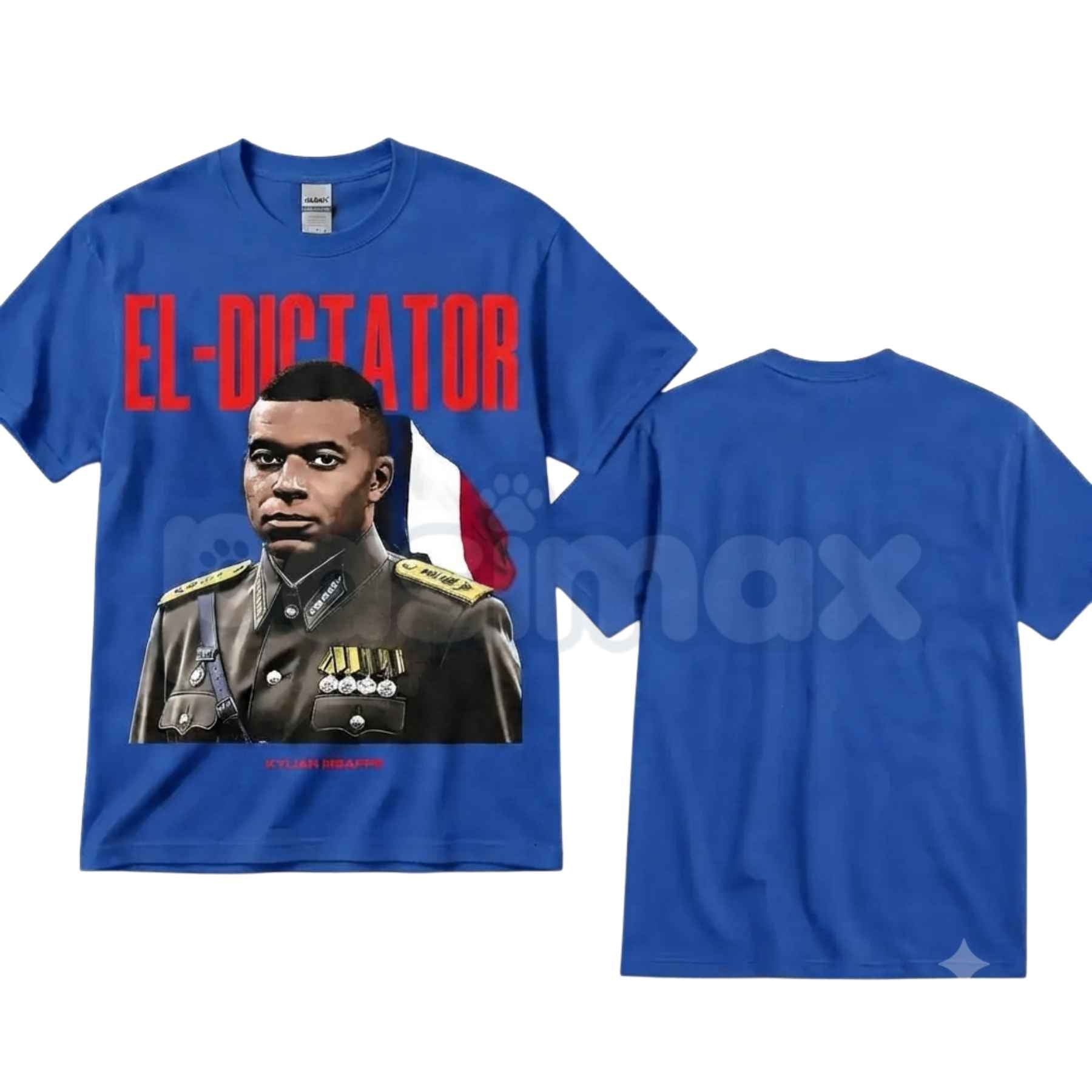 Kylian Graphic T-Shirt – France Soccer Streetwear Tee, Vintage El Dictador Football Unisex Graphic Shirt