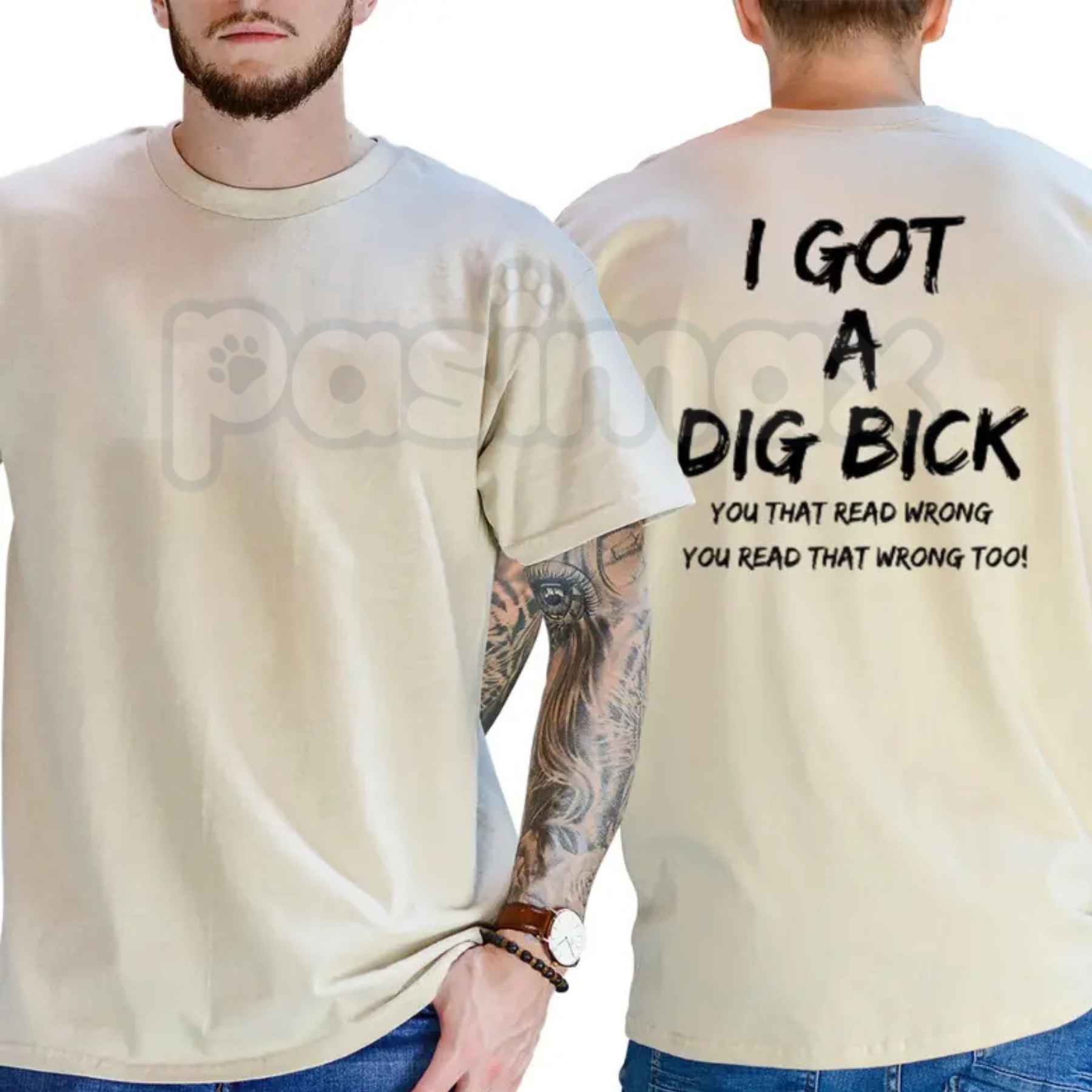 I Got A BD Graphic T-Shirt – Funny Sarcastic Humorous Unisex Cotton Short Sleeve Tee