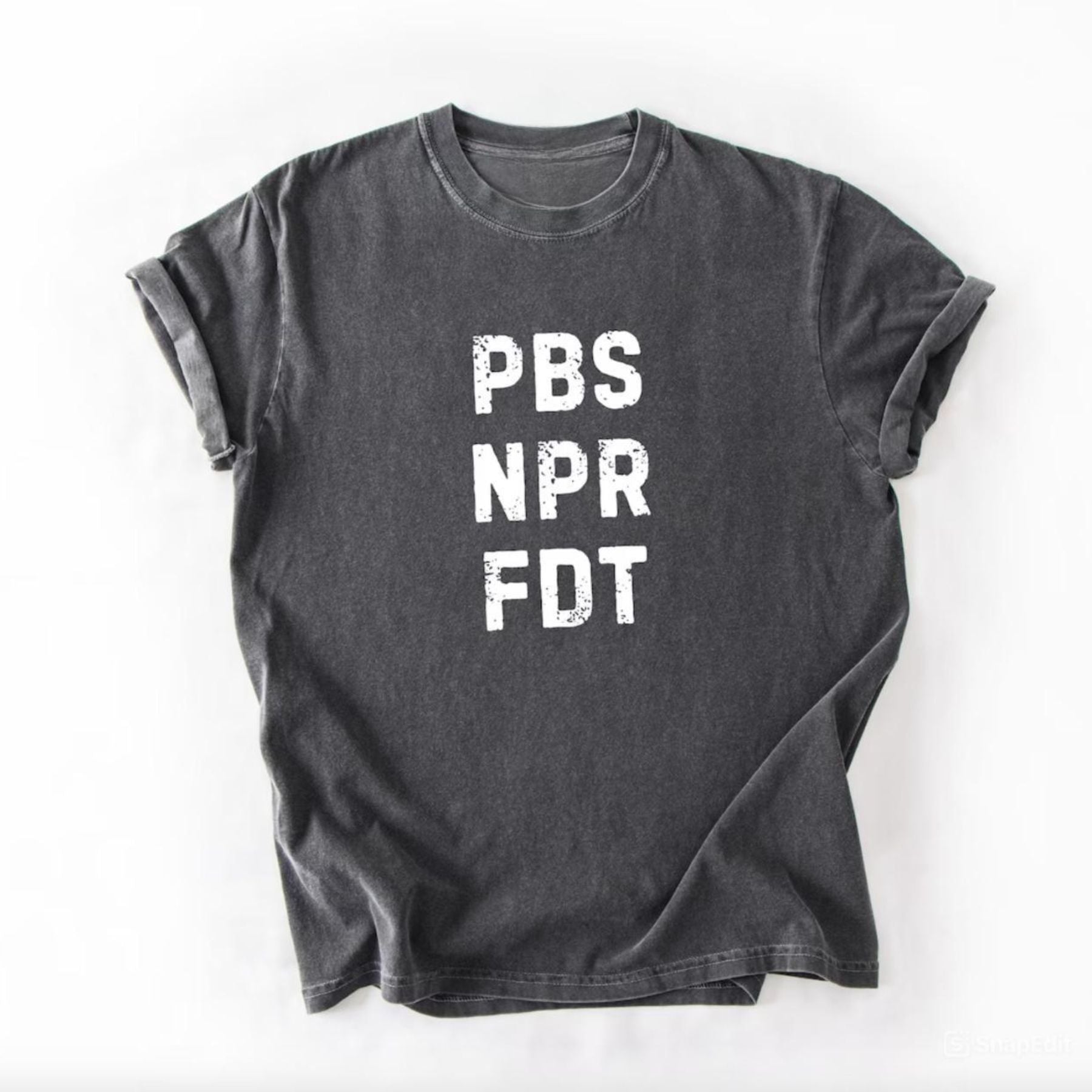 Save PBS Resist T-Shirt – NPR & Public Broadcasting Protest Tee, Support Public Media Shirt, Classic TV Fan Top, Activist Gift