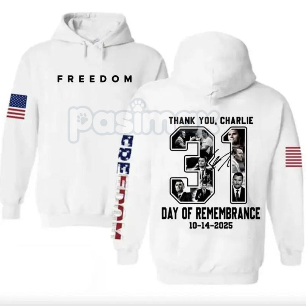 National Day of Remembrance October 14th 2025 Hoodie – Patriot C.K. Memorial Tribute Pullover