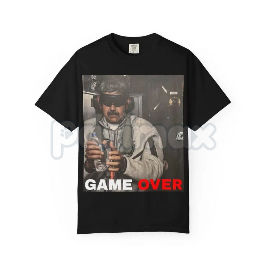 Maduro "Game Over" T-Shirt – Political Statement Graphic Tee, Venezuela Freedom Apparel, Bold Activism Shirt, Vintage Style Protest Top