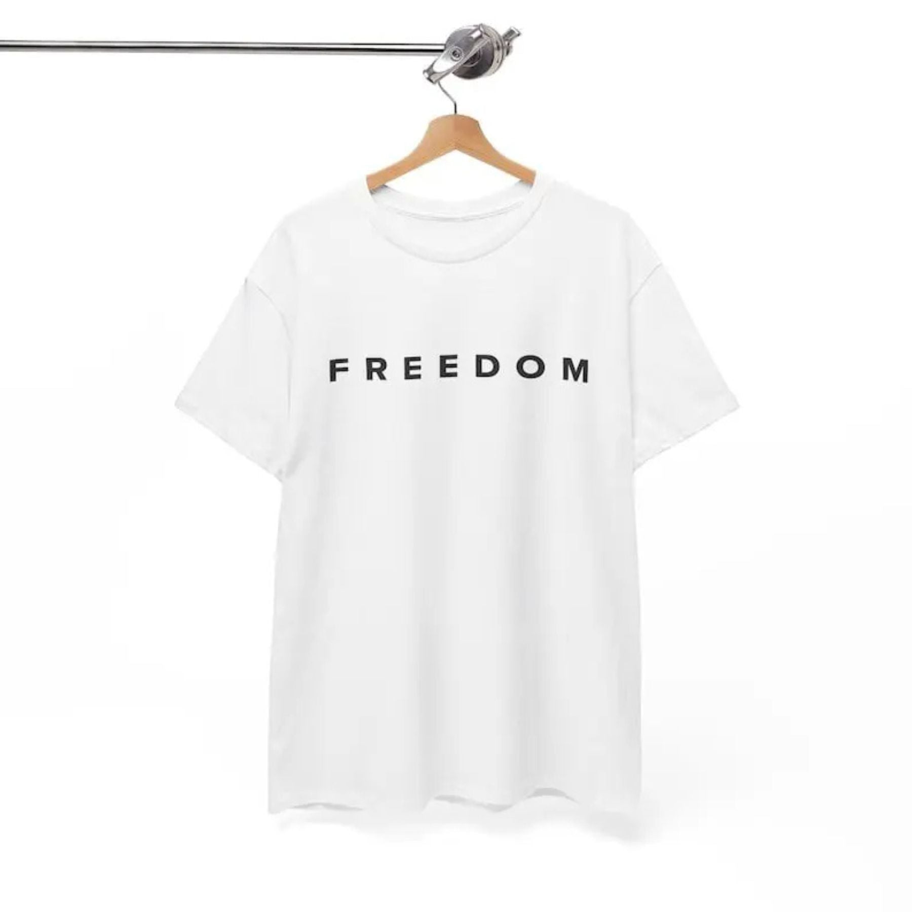 Charlie Kirk "Justice & Freedom" T-Shirt - Political Quote Tee, Unisex Fan Apparel