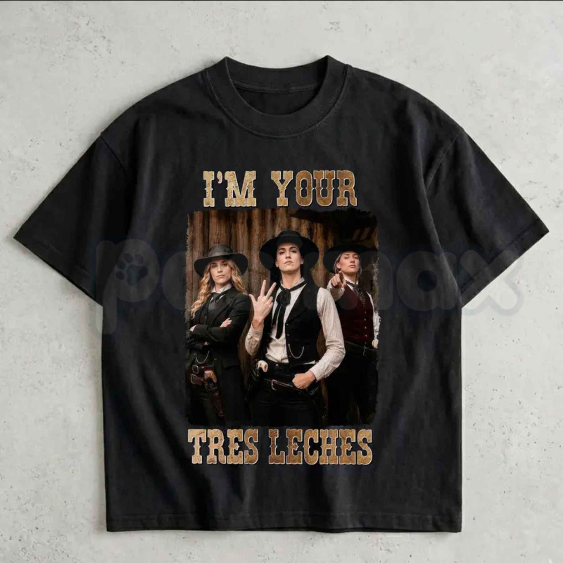 I’m Your Tres Leches Graphic T-Shirt – Caitlin Clark, Sophie Cunningham, Lexie Hull Western Basketball Unisex Cotton Shirt