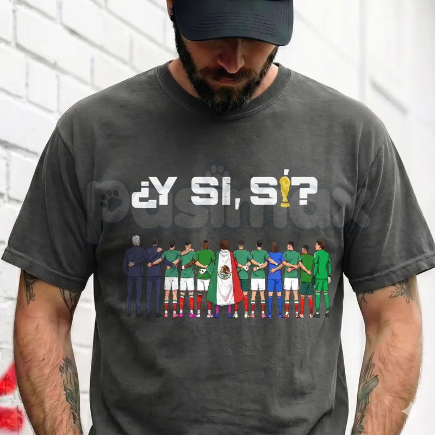Y Si Si A Huevo Que Si Soccer Team Shirt – Mexican Football Urban Streetwear, Funny Latino Soccer Unisex Men Graphic Tee