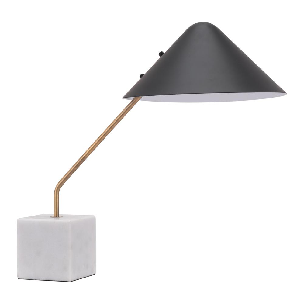 Pike Table Lamp Black & White