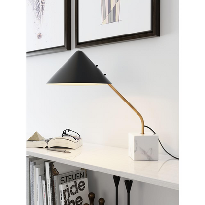 Pike Table Lamp Black & White