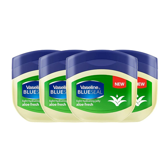 4 Pack! Vaseline Hydrating Jelly - Aloe Vera (50ML)