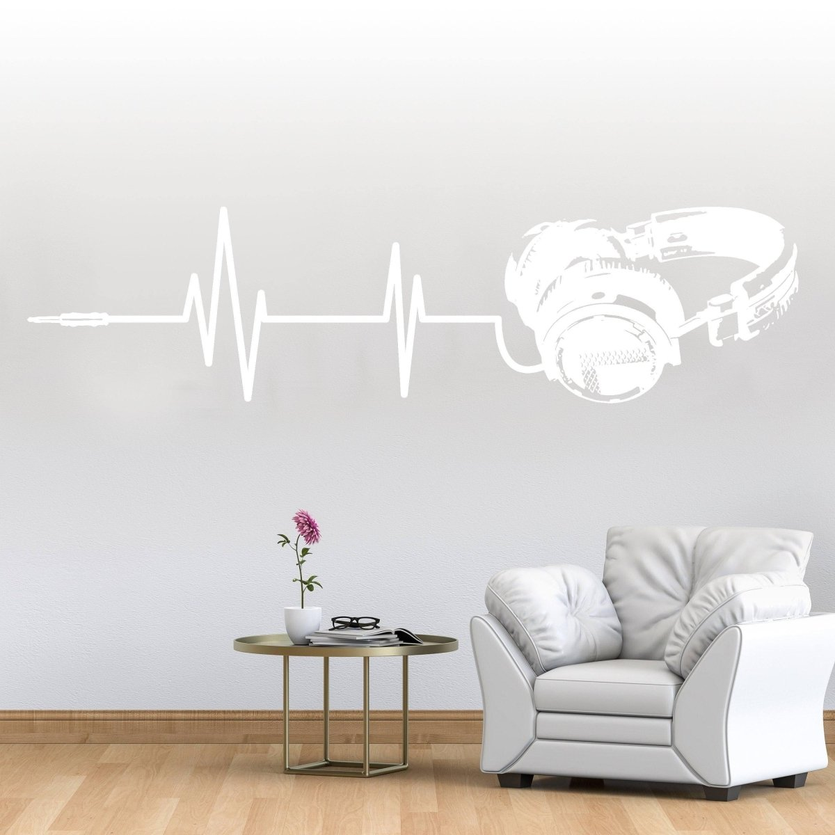 Vinyl Wall Decals, Luminous Melodies Design, Self-Adhesive Wall Art Stickers