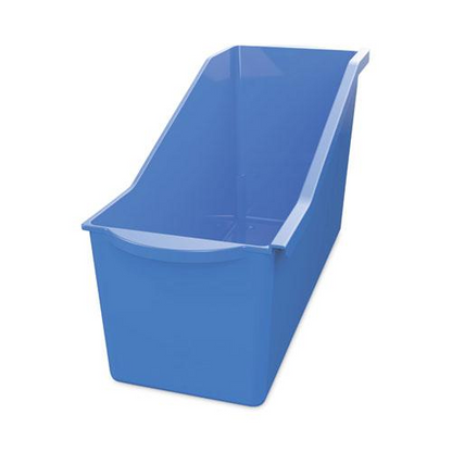 Antimicrobial Book Bin, 14.2 x 5.34 x 7.35, Blue