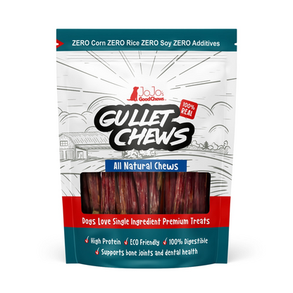 All-Natural Gullet Stick Dog Treats - 6" (10-Pack)