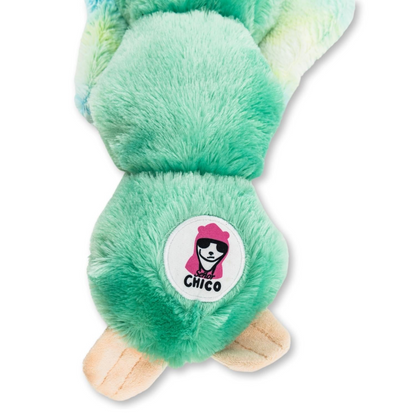 Winged Mint Sloth Magical Creature Squeaking Plush Dog Toy