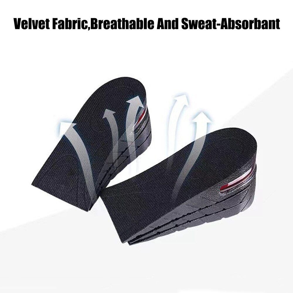 Invisible Height Increased Insole, Men Women Heel Lift - Taller Shoe Insert Pads - Adjustable - More Comfortable Supporting Insole For Unisex