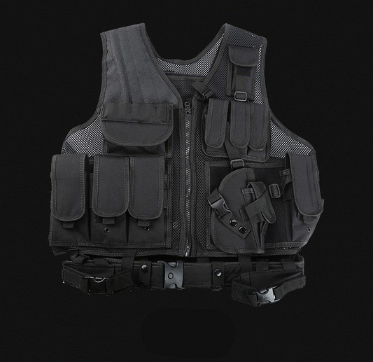 Outdoor Adventure Equipment Camouflage Tactical Vest Amphibious Field Adventure Vest