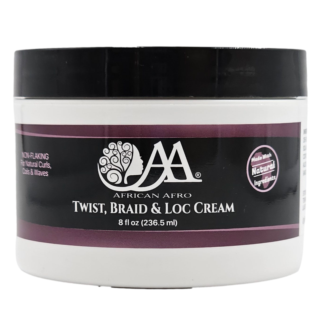 Twist Braid and Loc Cream | Styling Cream for Twist, Braid and Loc | (12-Pack)