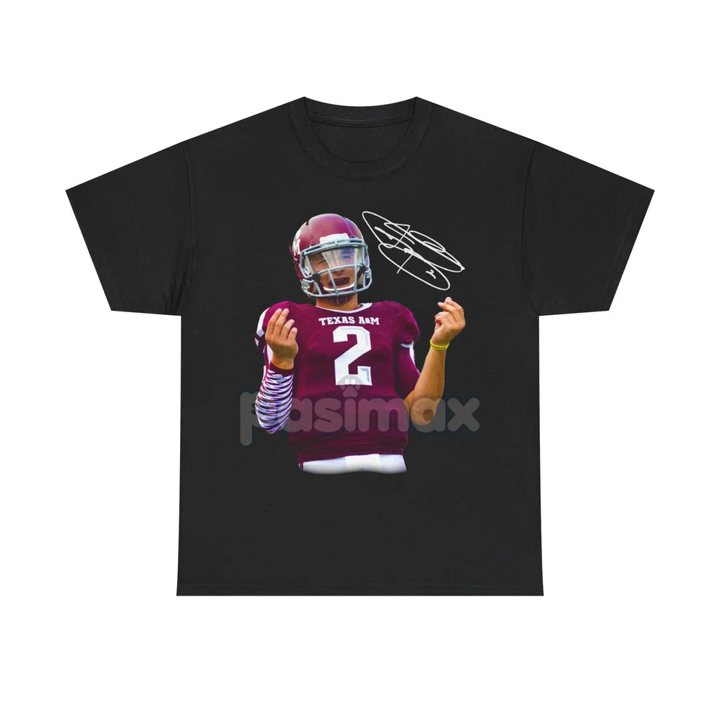 "Money" Manziel T-Shirt - Johnny Football Graphic Tee, College Sports Legend Apparel