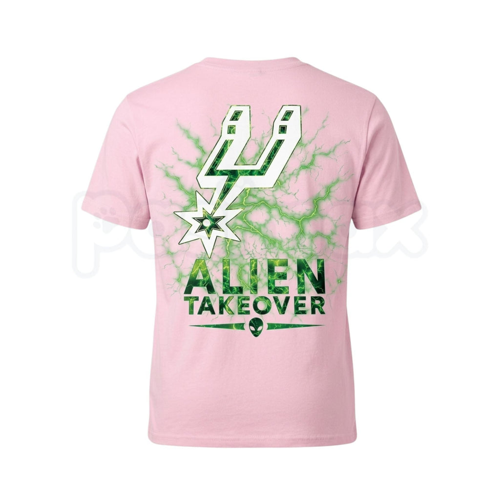Retro "Alien Takeover" T-Shirt – Vintage Sci-Fi UFO Extraterrestrial Graphic Tee
