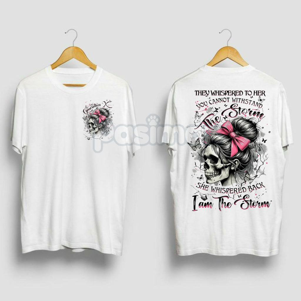 "I Am The Storm Reaper FAFO" T-shirt - "Raised on Hose Water and Neglect" Funny Statement Tee, Dark Humor Edgy Shirt