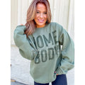 "Homebody" Graphic Pullover Unisex Crewneck Sweatshirt – Cozy Lounge & Introvert Wear