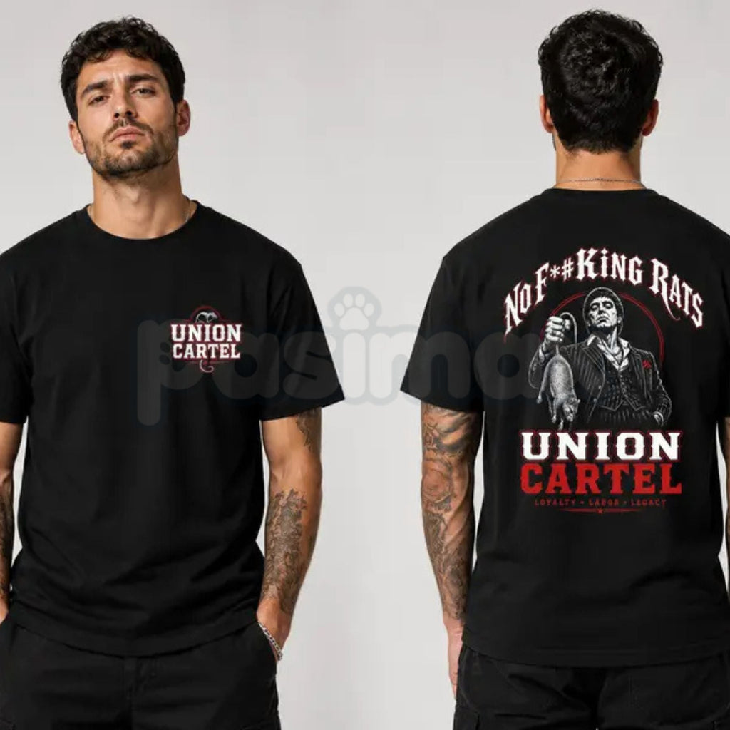 "No Fuking Rats" Graphic T-Shirt – Bold Streetwear Statement Tee