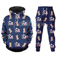 Derpy Tiger K-pop Demon Hunter Hoodie & Joggers Set – Huntrix Cosplay Outfits