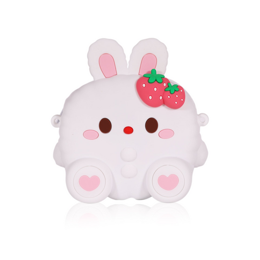 Ogi Mogi Toys Silicone White Bunny Shoulder Bag