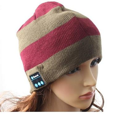 Beanie Bebe Bluetooth Hat With Vintage Color Stripes