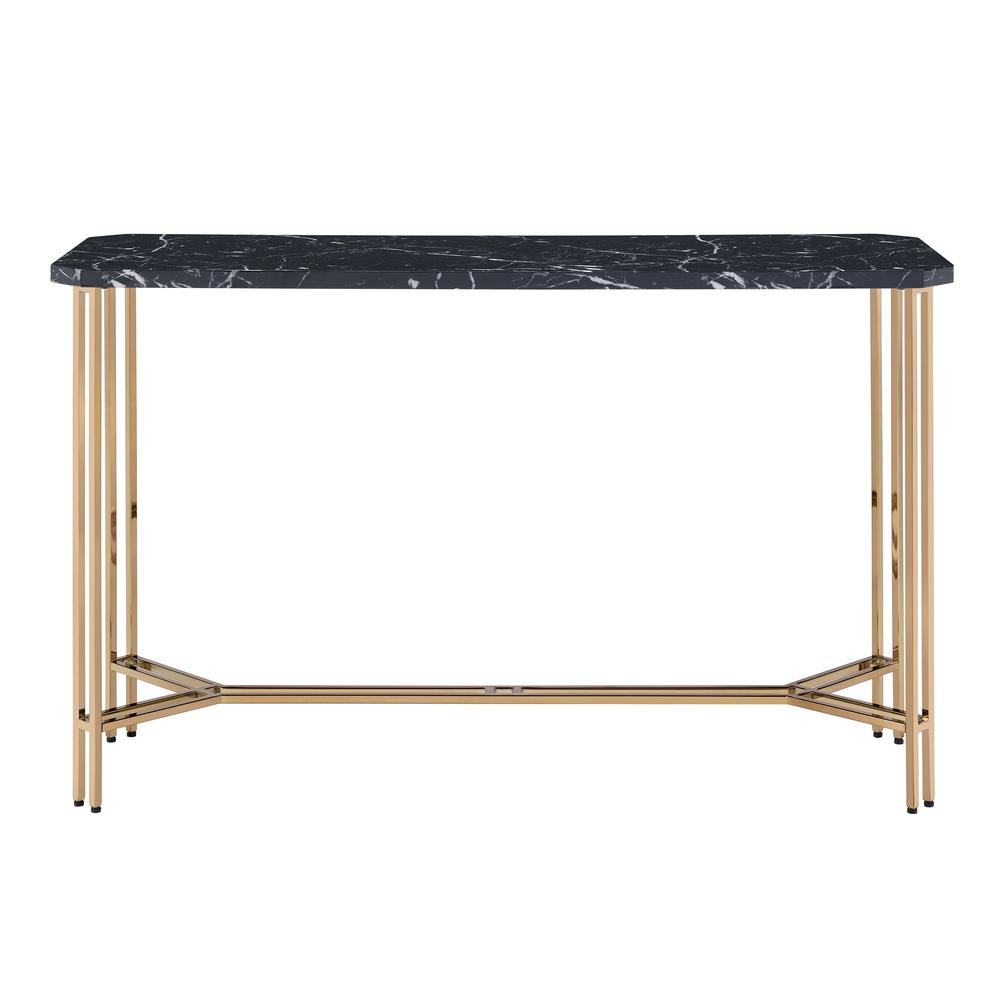 Daxton Faux Marble Sofa Table