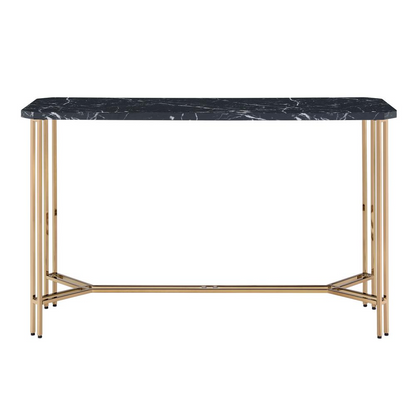 Daxton Faux Marble Sofa Table