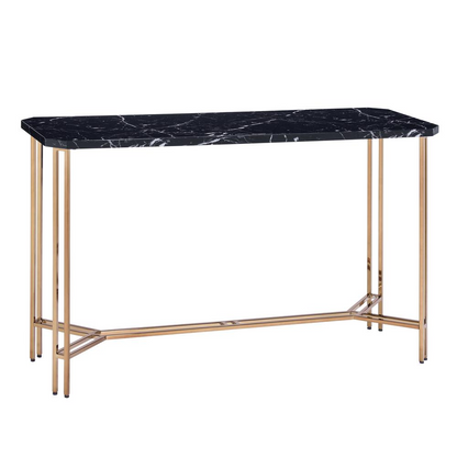 Daxton Faux Marble Sofa Table