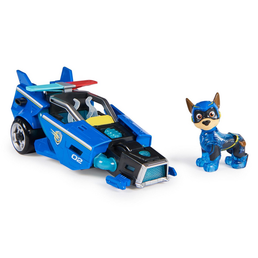 PAW Patrol: The Mighty Movie, Toy Car with Chase Mighty Pups Action Figure