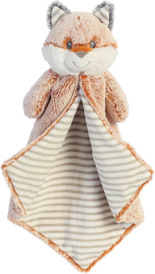 EBBA Felton Fox Cuddler Plush Luvster Baby Blanket 16"