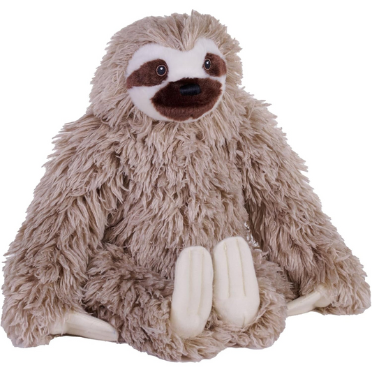 Wild Republic Cuddlekins Eco Three Toed Sloth, Stuffed Animal, 12 Inches