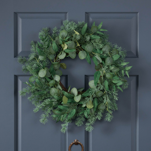 24.5" LEAVES WREATH