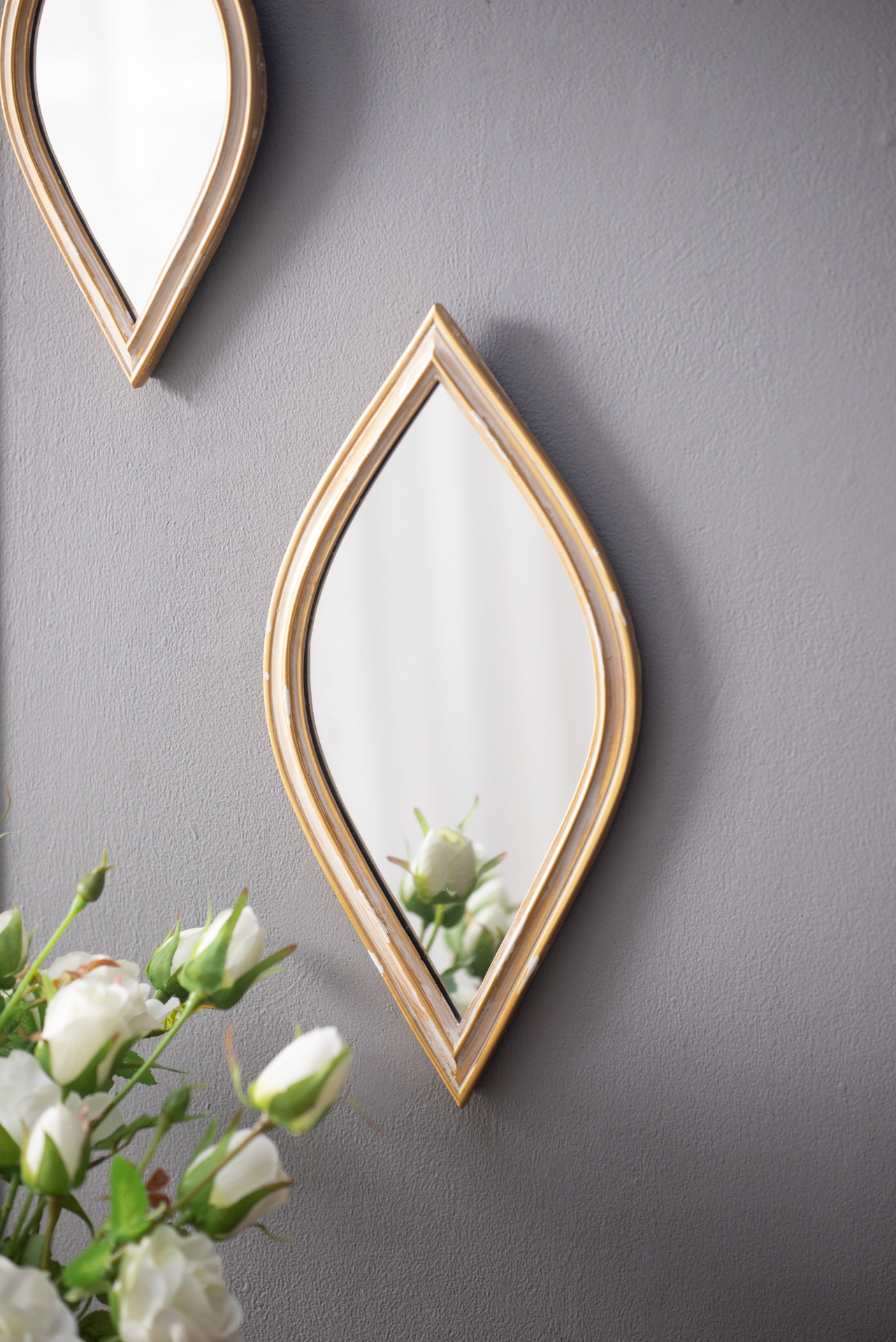 Decorative Mirror for Wall Decor, 6.5x13"