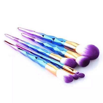 Unicorn Exotic Beauty Enhancer Cosmetic Brush Set Of 7