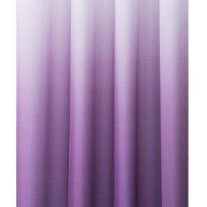 Set of Two 84"  Purple Ombre Window Curtain Panels