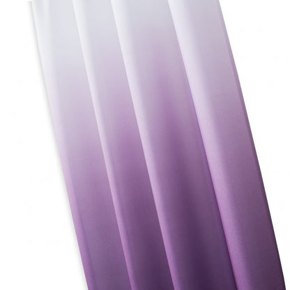 Set of Two 84"  Purple Ombre Window Curtain Panels