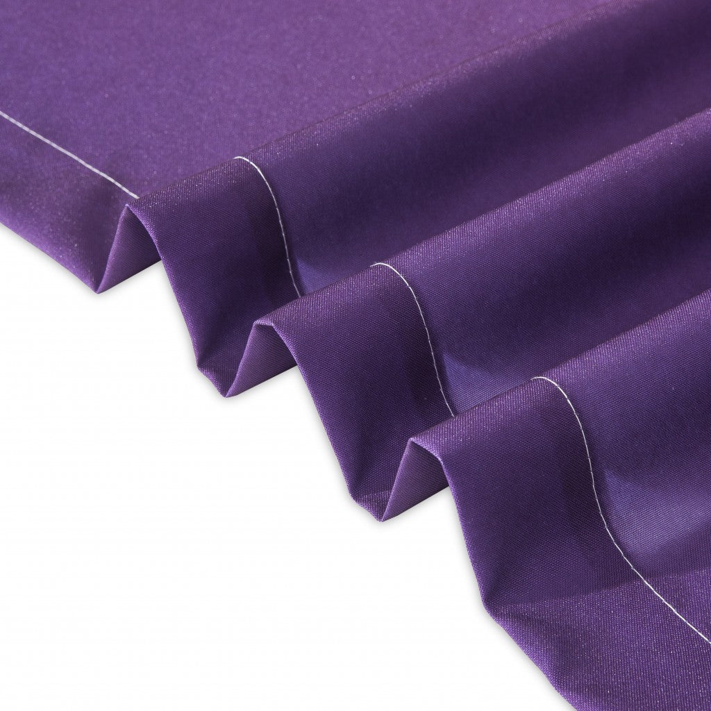 Set of Two 84"  Purple Ombre Window Curtain Panels