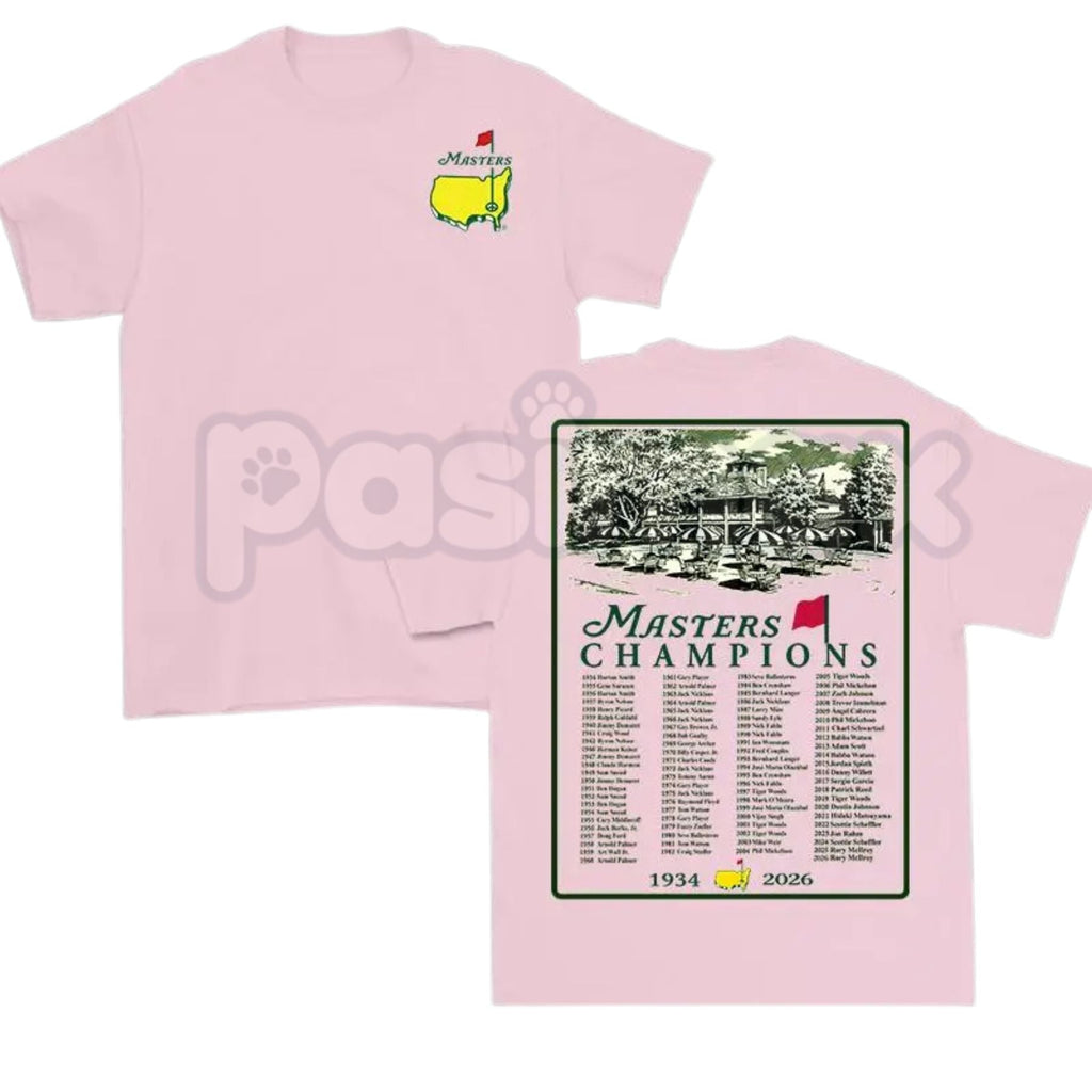 2026 Masters Tournament Augusta T-Shirt – 90th Masters Champions Graphic Tee, Premium 100% Cotton Golf Heritage Top, Soft Lived-In Heavyweight Augusta Commemorative Shirt, Made in USA