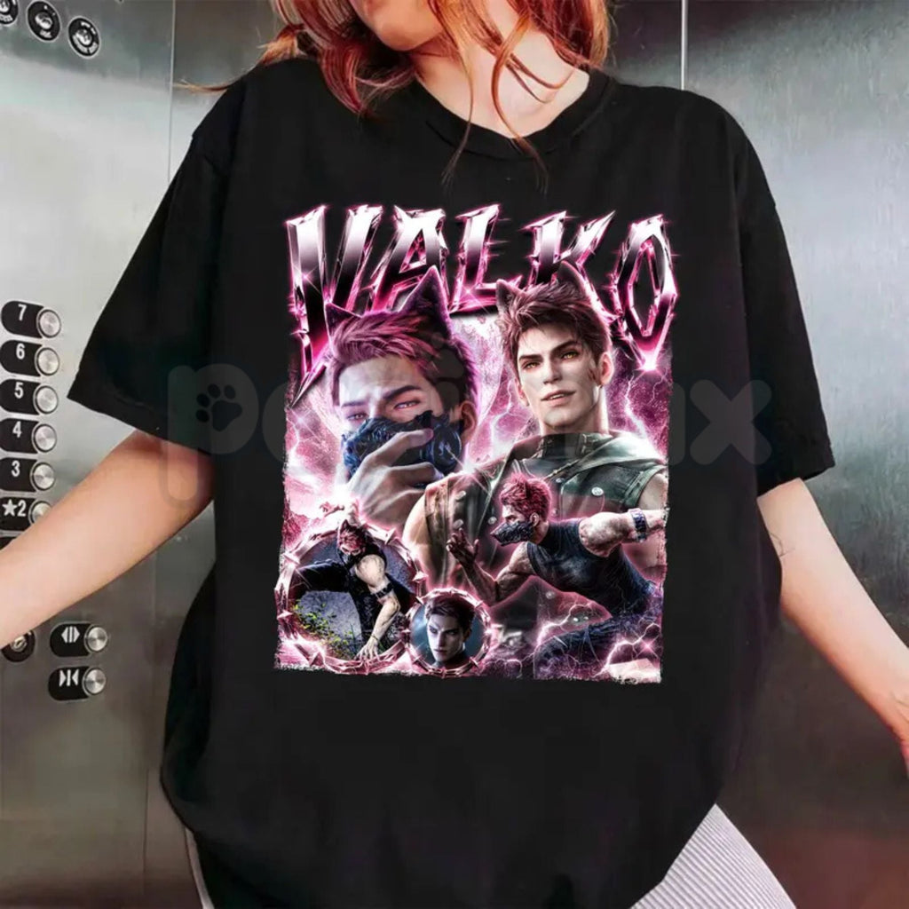 Valko Love and Deepspace Shirt – Otome Game Graphic Tee, Cute Gift for Anime Fans Unisex T-Shirt