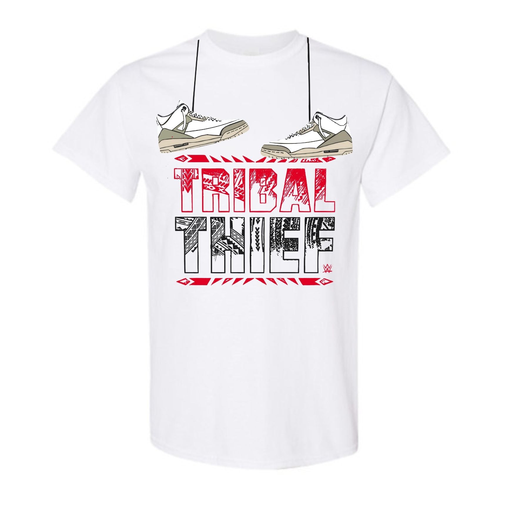 "Tribal Thief" T-Shirt - Edgy Graphic Tee, Urban Streetwear & Rogue-Inspired Apparel
