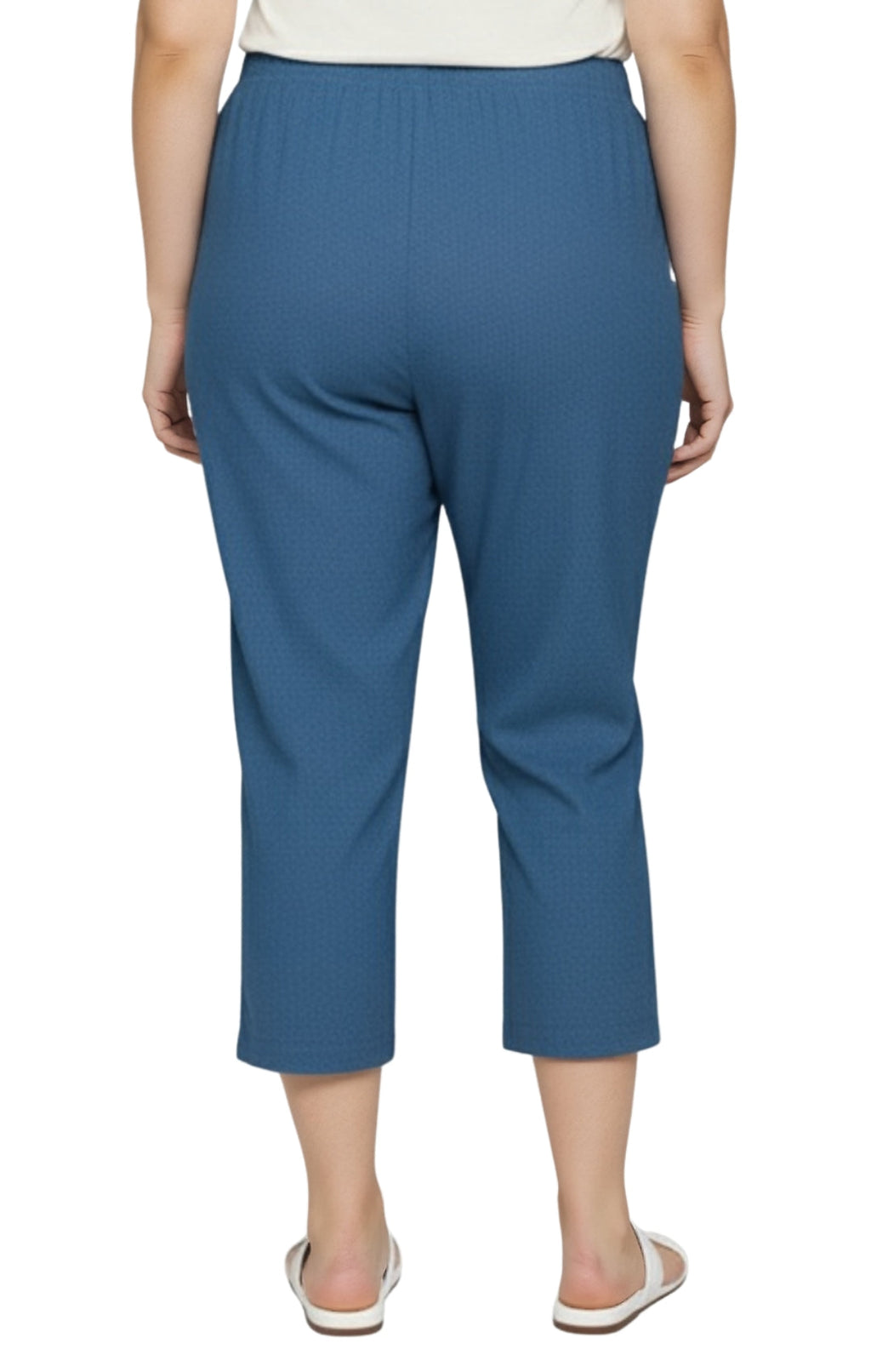 Women's Lightweight Stretch Denim Capri Pants – Comfortable Everyday Fit