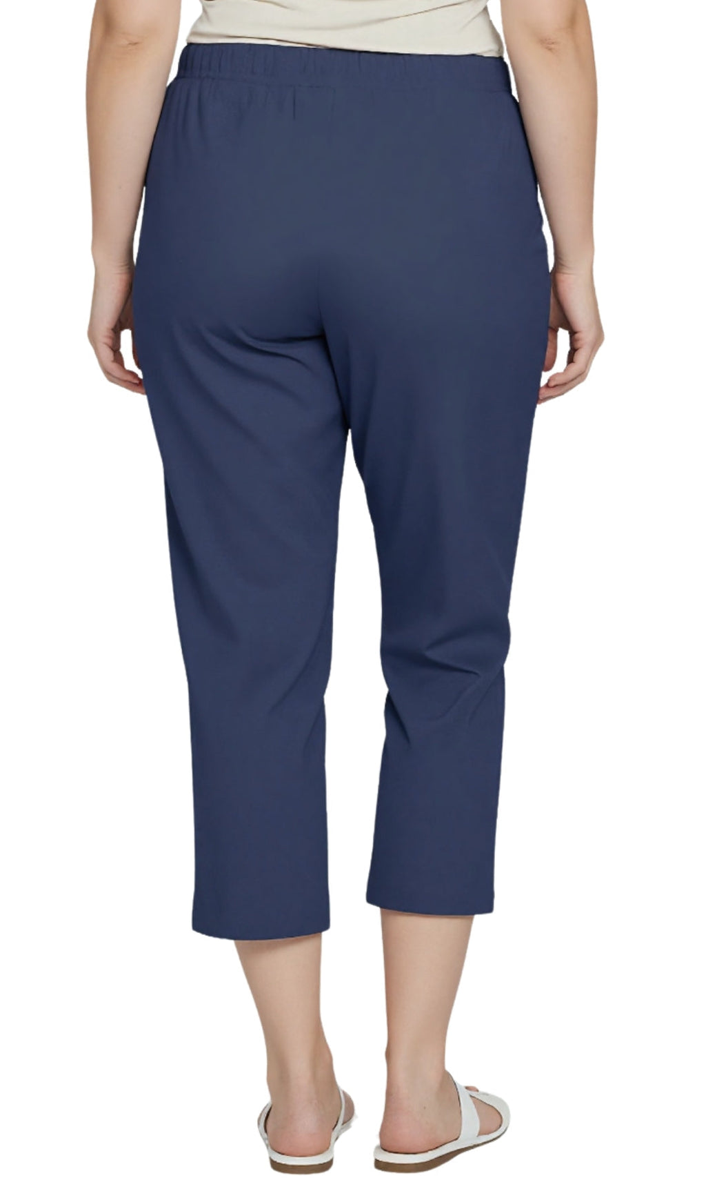 Women's Lightweight Stretch Denim Capri Pants – Comfortable Everyday Fit