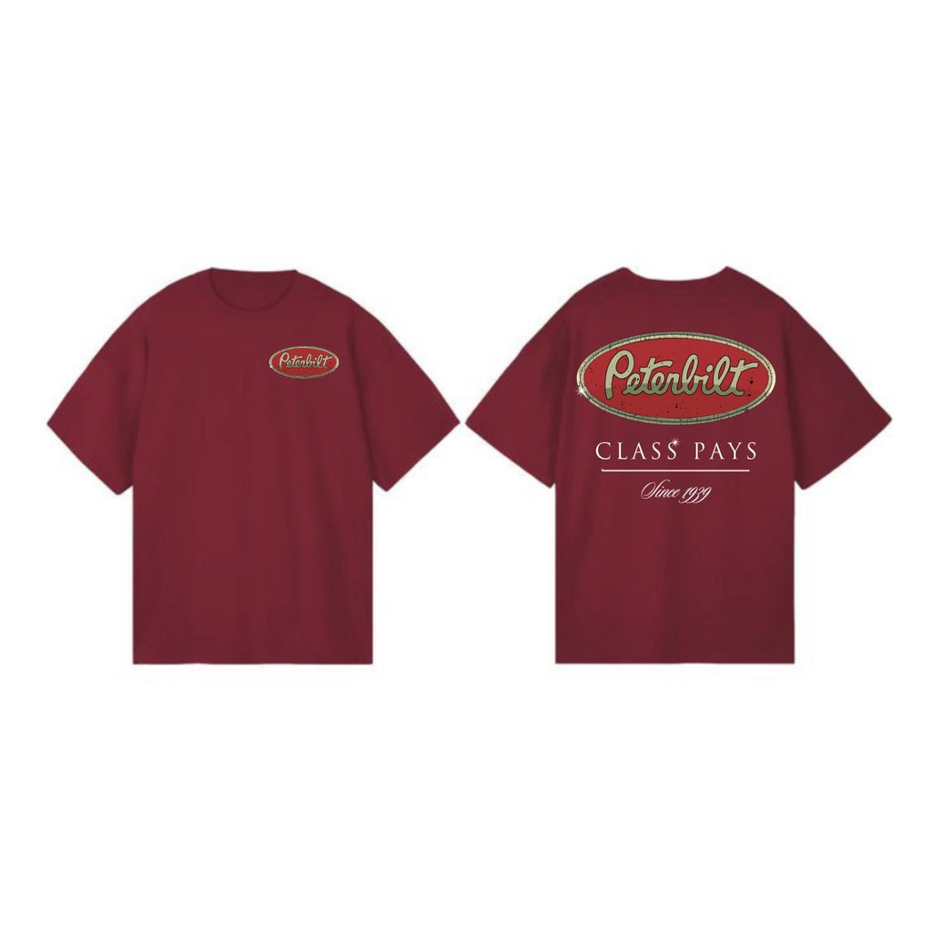 Vintage Peterbilt Shirt - Classic Truck Logo Unisex Graphic Tee, Heavy-Duty Apparel