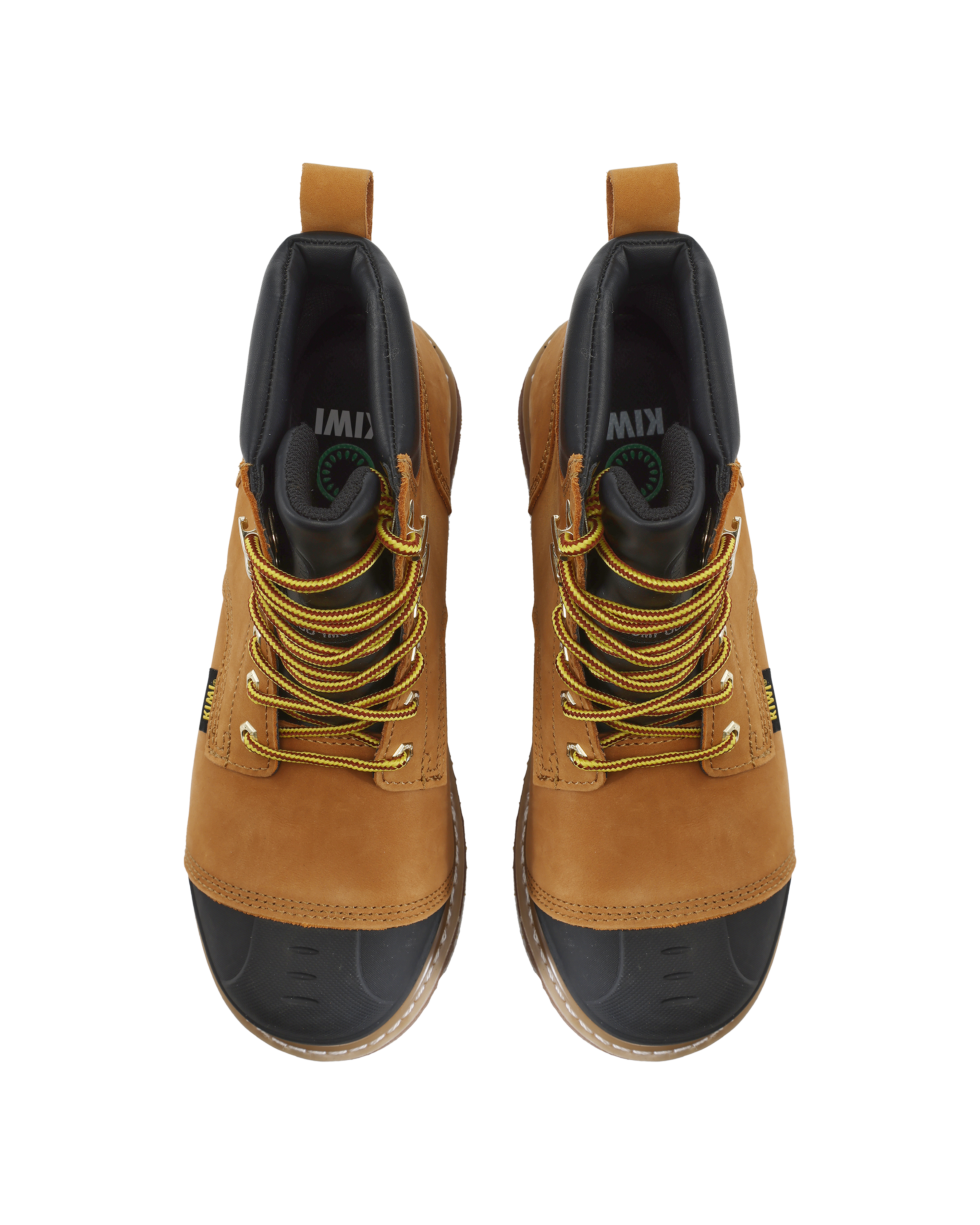 Kiwi Premium Wheat Nubuck 6" Composite Toe Waterproof Cap-Toe Work Boots [69000]